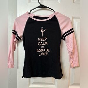 Ballet baby tee S